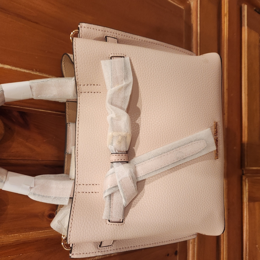 Michael Kors Pink Satchel with Structured Design